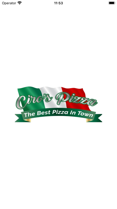 Ciros Pizzeria Screenshot