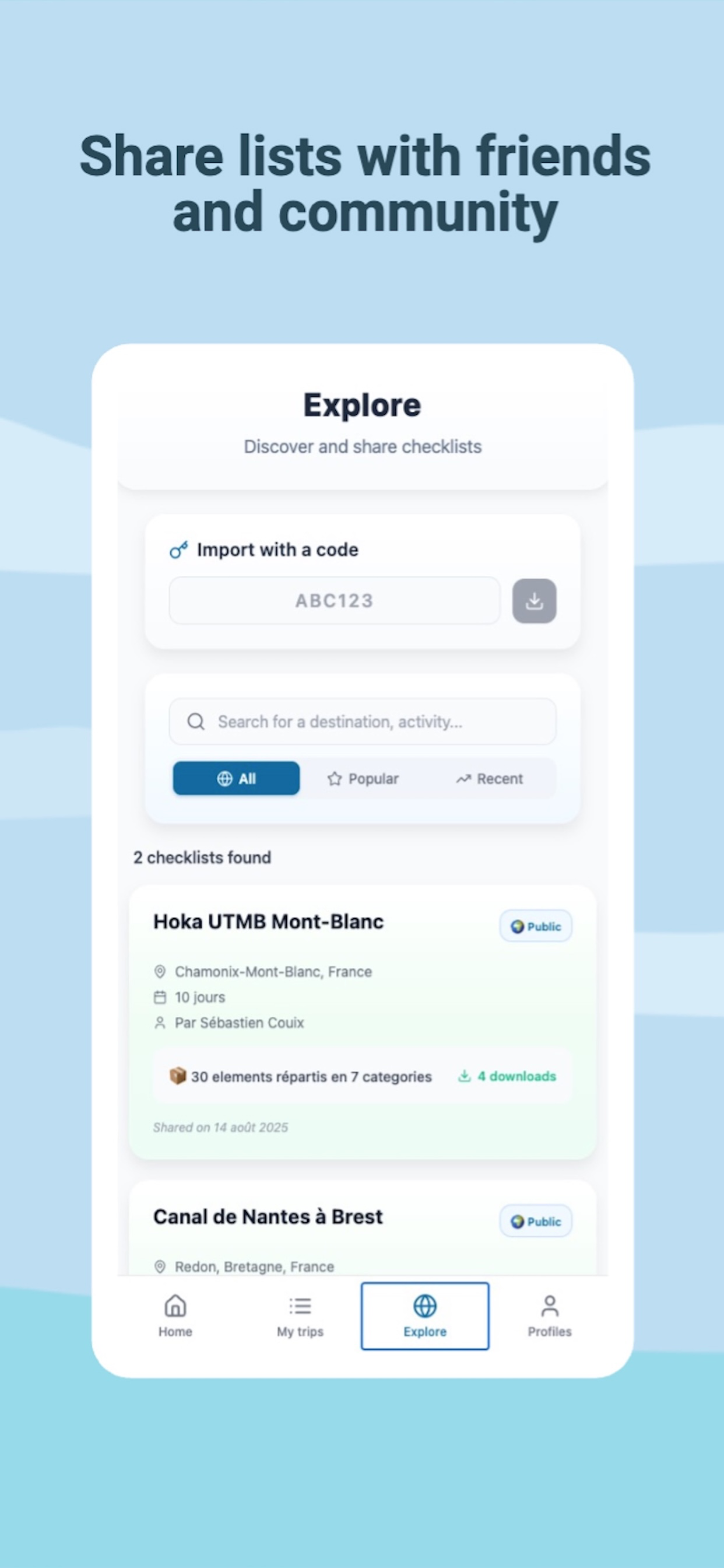 AI Travel Checklist