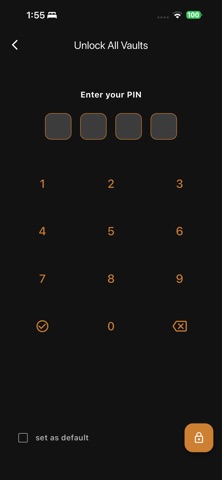 Vaults-Local Password Manager screenshot