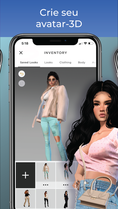 IMVU: Jogo de chat e avatar 3D iPhone screenshot 2