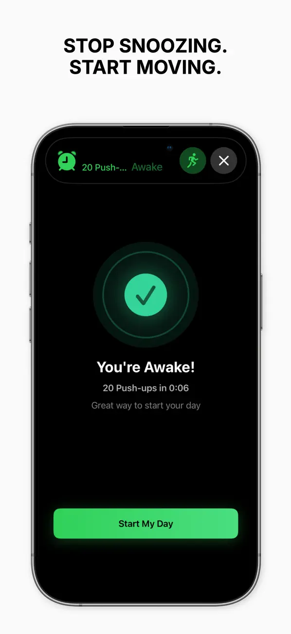 Screenshot #1 pour Awake: Alarm & Habit Builder