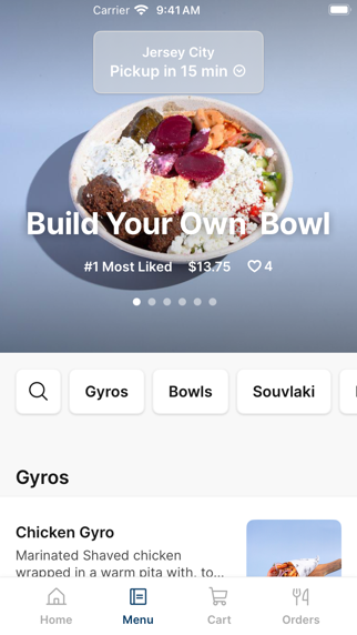 Efi's Gyro iPhone screenshot 2 - Food & Drink app
