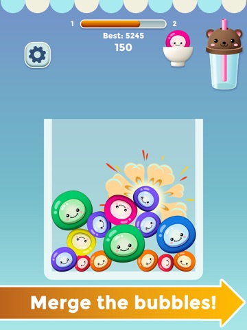 Boba Tea Merge iPad screenshot