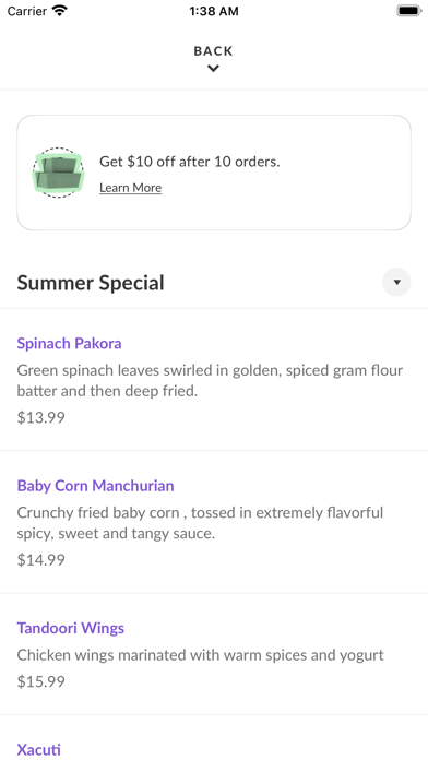 App screenshot