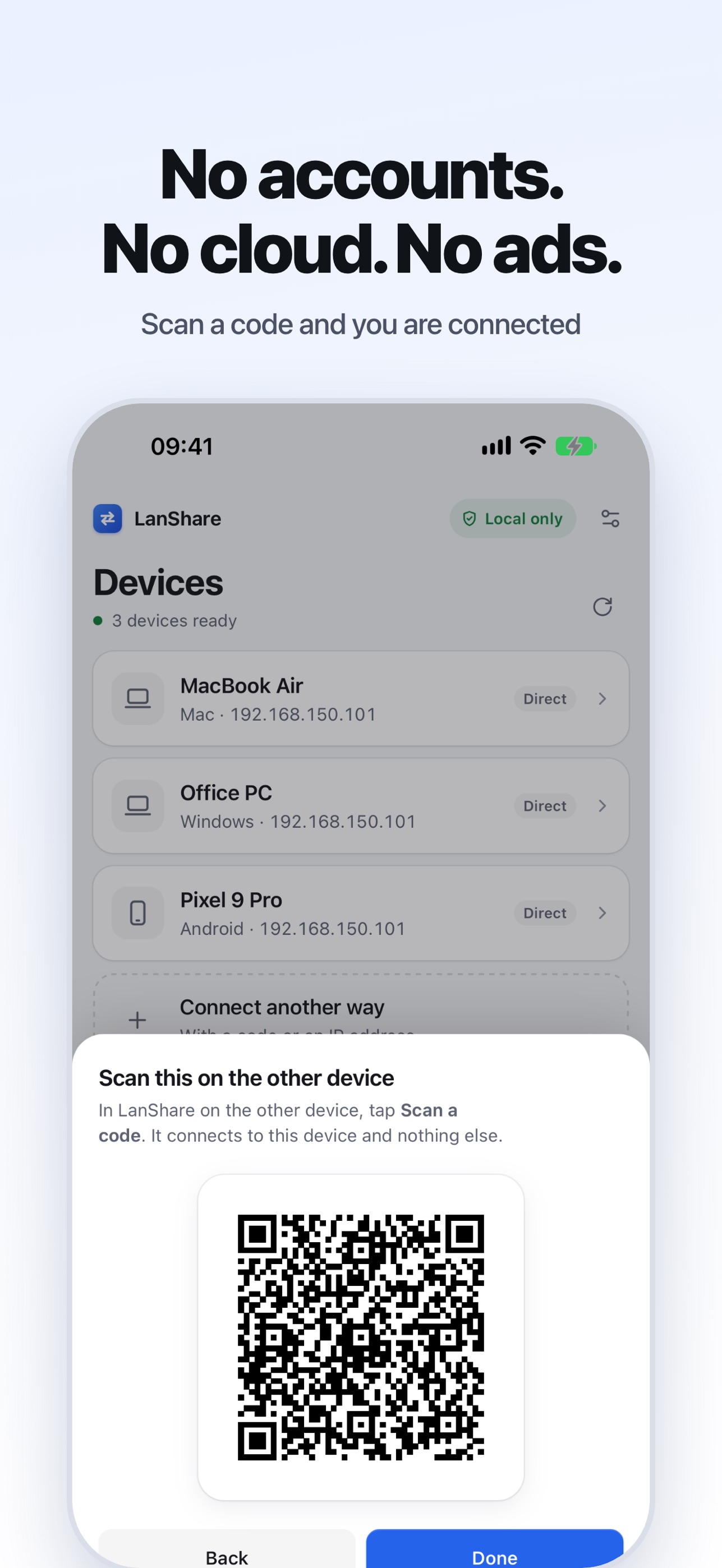 Screenshot 5 of LanShare – File Transfer