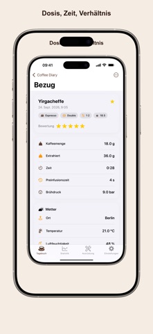 Coffee Diary Screenshot 2 of 4