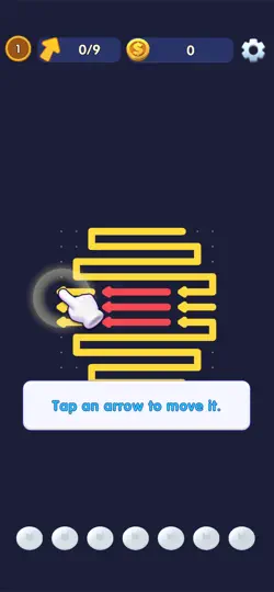 Screenshot von Arrow Dash:Weave auf dem iPhone 1