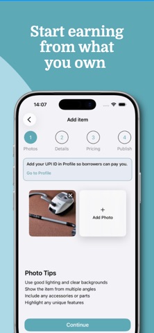 Rentiwise iPhone screenshot