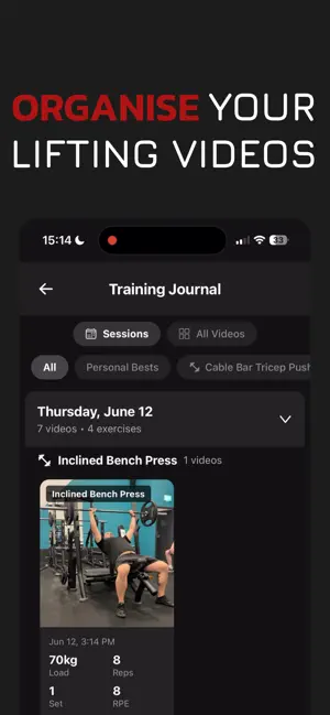 Lift Vault: Workout Tracker screenshot 2