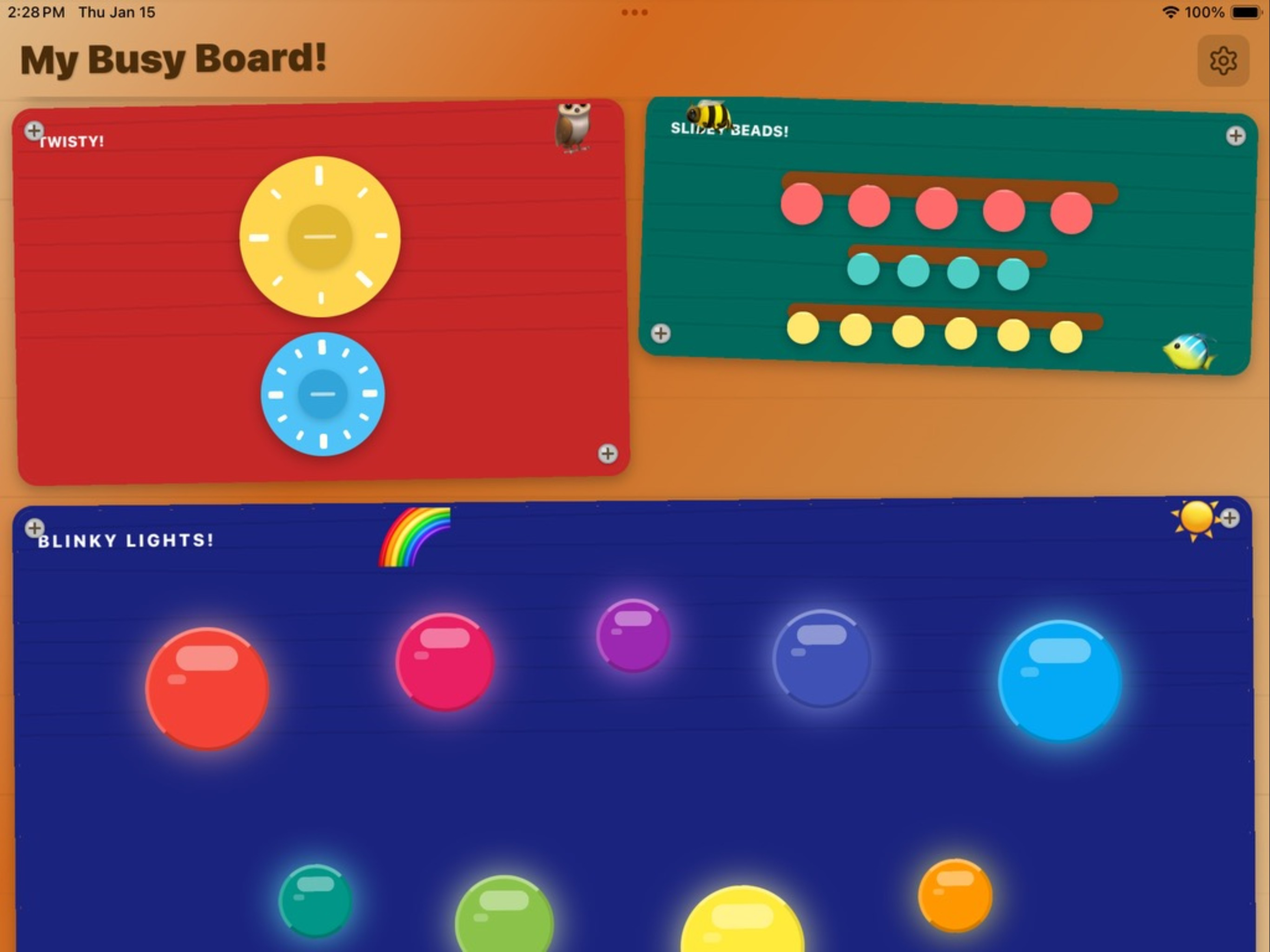 Busy Board - Sensory Kid Board