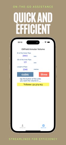 Annular Volume Calculator screenshot