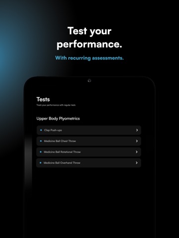 JEMP - Athletic Training iPad screenshot