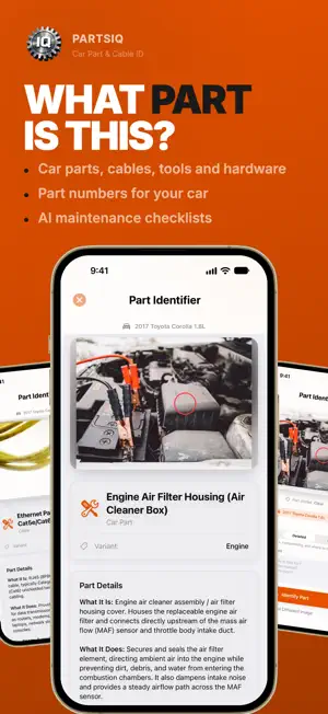 Auto Parts Identifier: PartsIQ screenshot 1