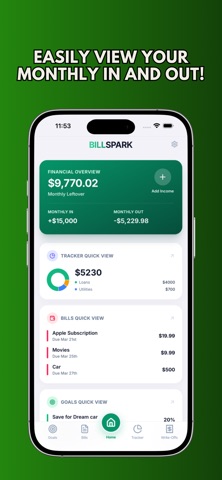 Bill Spark Manager Screenshot 2 of 6