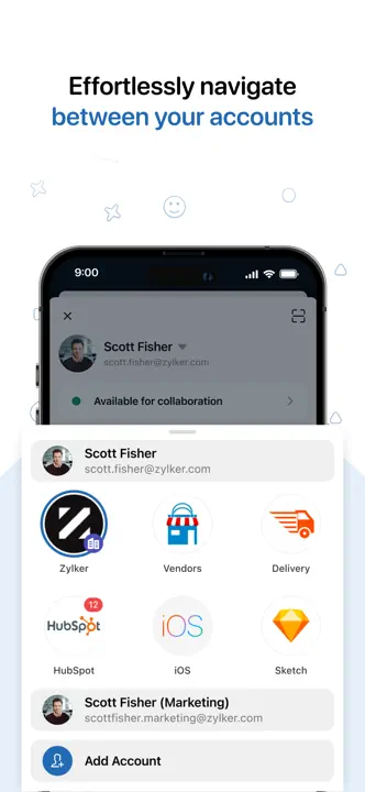 Zoho Cliqのスクリーンショット（4/7）