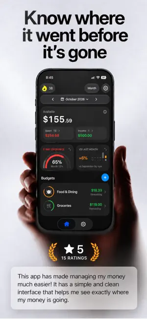 BudgetIQ - Budget Tracker screenshot 1