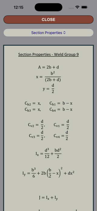 WeldCalcs Screenshot 5 of 6