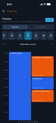 VoyageLog screenshot