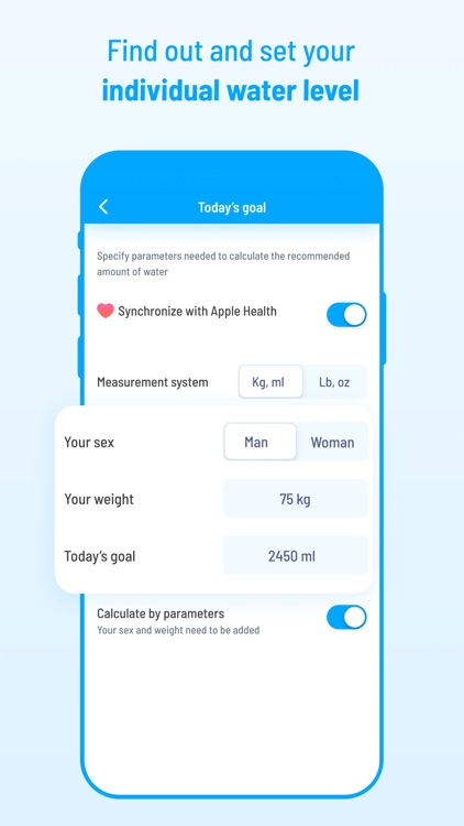 Drink water tracker Reminder screenshot-3