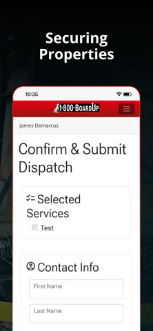 1-800-BoardUp Dispatch app screenshot 3