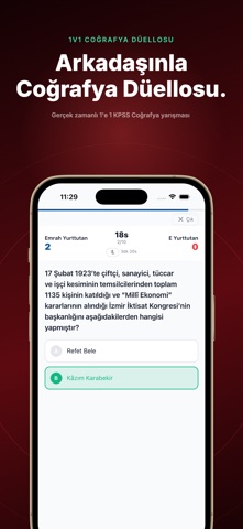 KPSS Coğrafya TYT AYT Soru Çöz iPhone screenshot