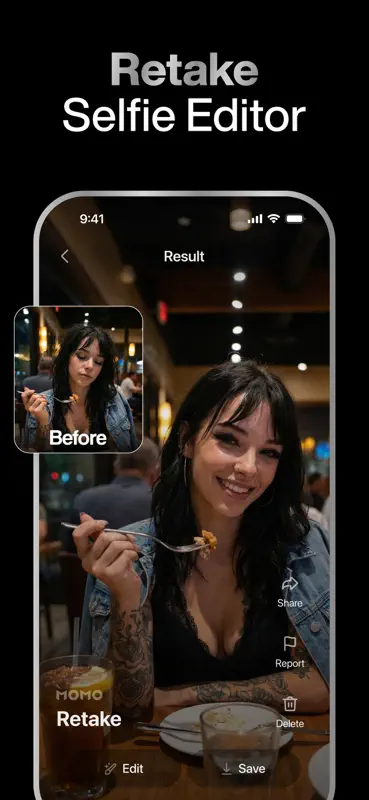 Momo: AI Photo & Video Maker screenshot 9 of 10