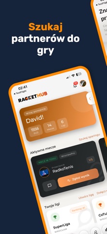 RacketHub: Tennis leagues Screenshot 1 of 8