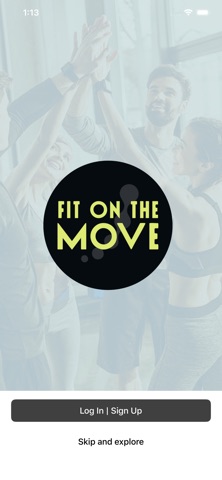Fit on the Move screenshot
