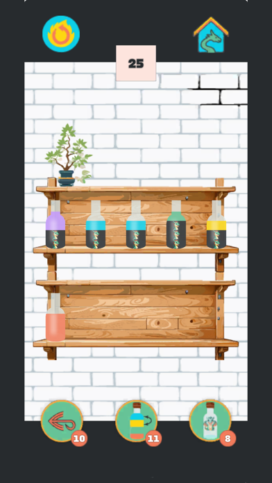 Dragon Potions : water puzzle Screenshot