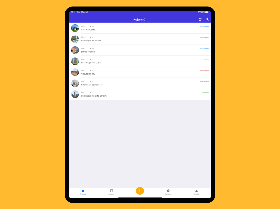 #1. Daily Report App (iOS) 由: Tiago Oliveira