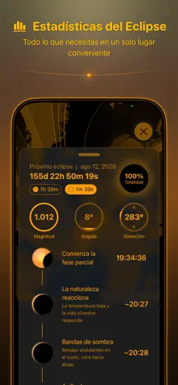 Captura de pantalla de Solar Snap en iPhone 3