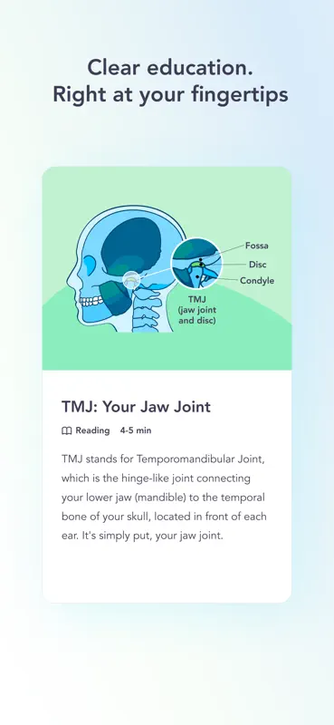 JawSpace: Your TMD Journey screenshot 8 of 10