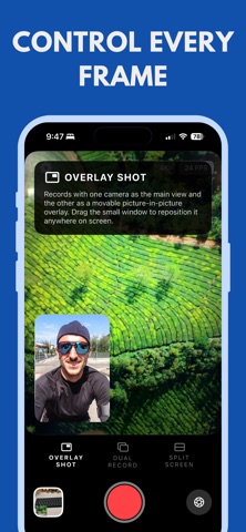Dual Shot: Front + Back Camera Screenshot 2 of 4