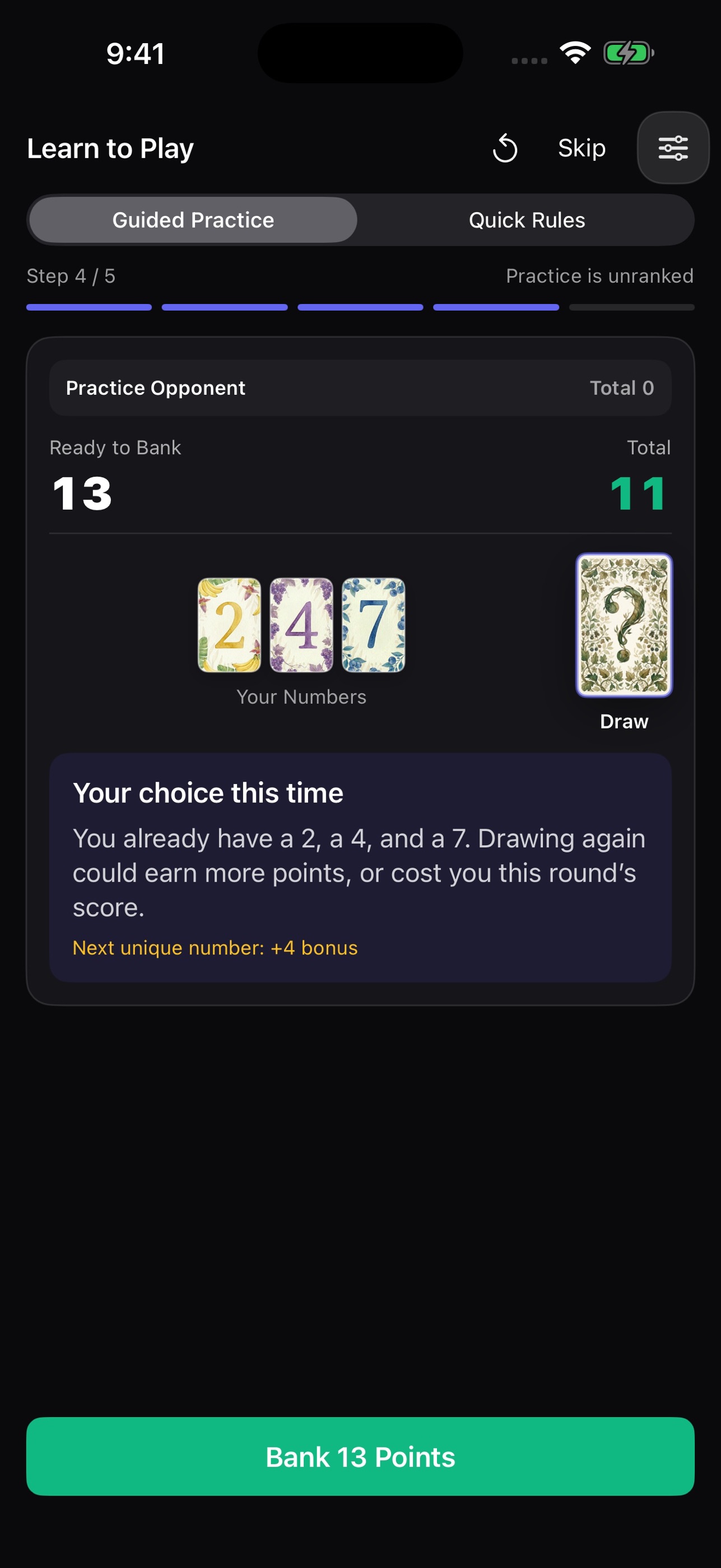 Screenshot 5 of Just One More Draw