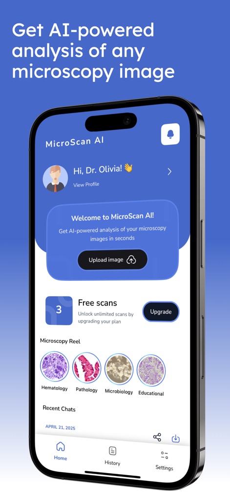Microscope AI Cell - MicroScan - Education App | MWM