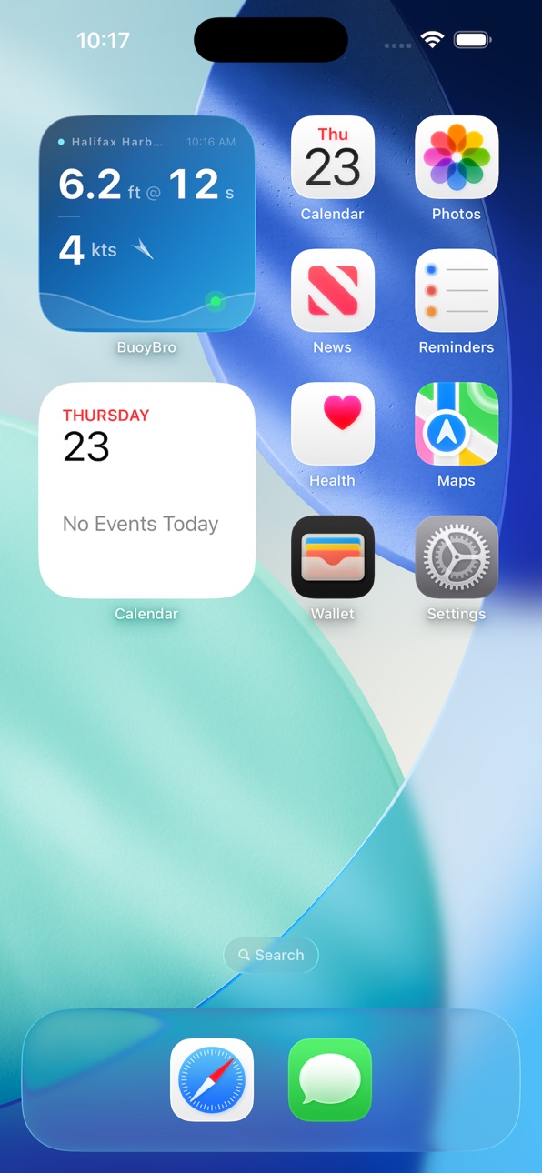 iPhone screenshot
