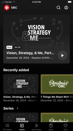 Osborne Baptist Church screenshot 2