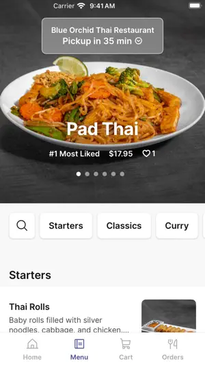 Blue Orchid Thai To Go screenshot 2
