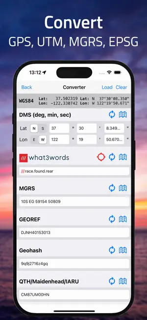 Coordinates – GPS Converter screenshot 3