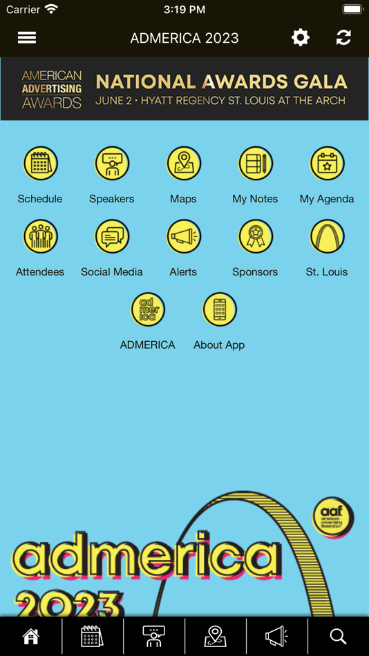 #2. AAF Events (iOS) Podle: AMERICAN ADVERTISING FEDERATION