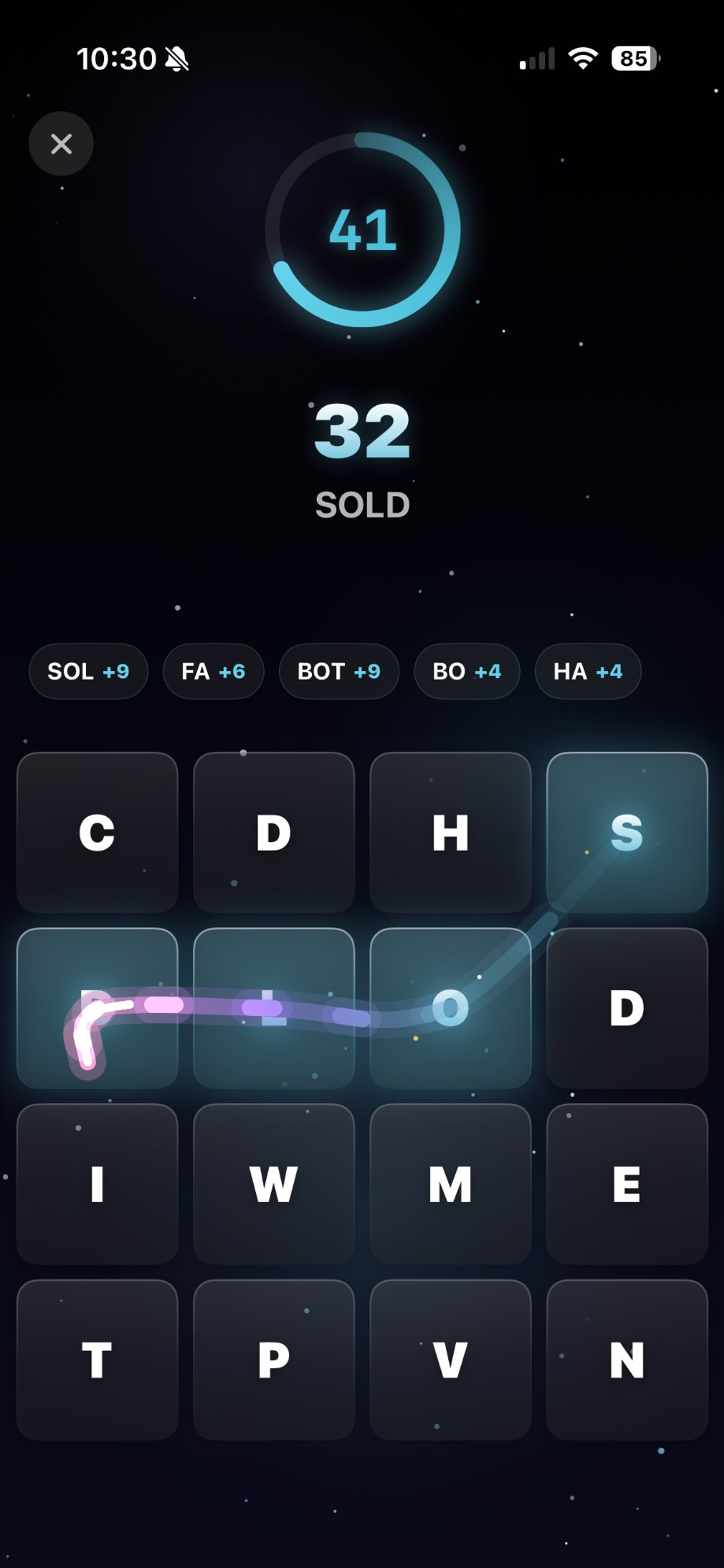 WordPop: Swipe & Spell screenshot 2