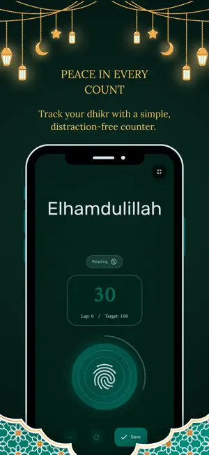 Tasbeeh: Digital Dhikr Counter screenshot 4