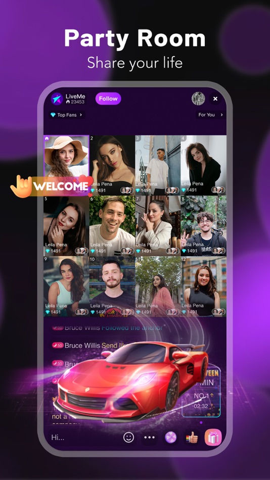 #4. LiveMe – Live Stream & Go Live (iOS) 来自: KS Mobile, Inc.