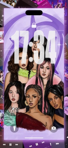 Katseye Wallpaper KPop 4K iPhone screenshot