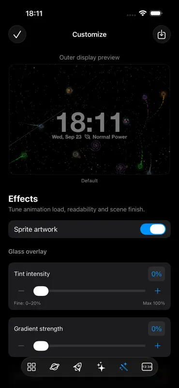 Space Screensaver screenshot 3 of 3