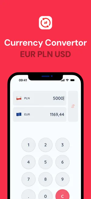 PLN to USD & EUR Converter screenshot 1