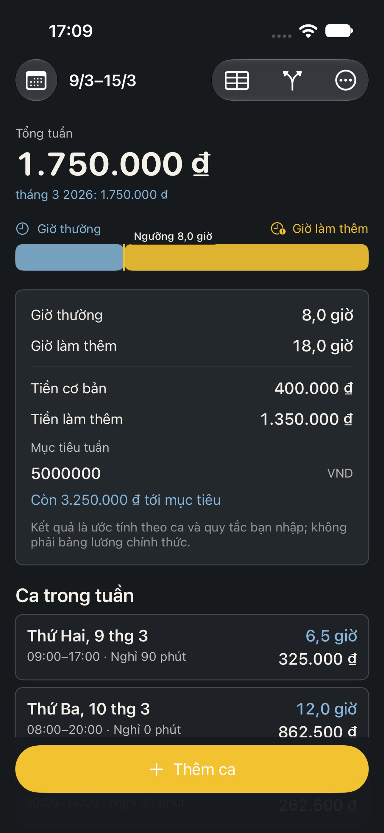 Screenshot 6 of Exns: Pay Calculator