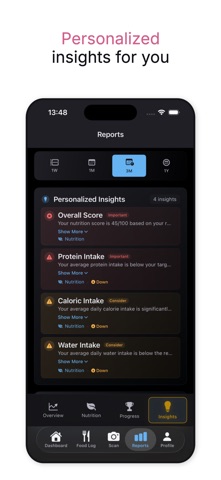 Calorify：AI卡路里计数器 screenshot