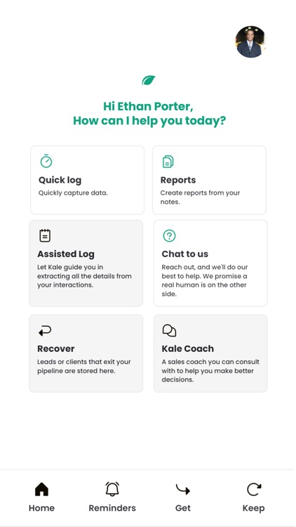 Kale - Get, Keep, Recover