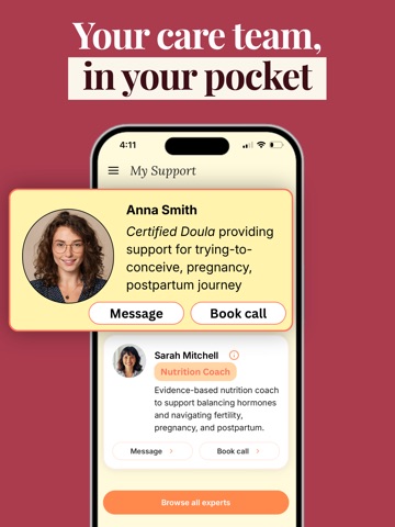 Mila: Pregnancy Companion iPad screenshot